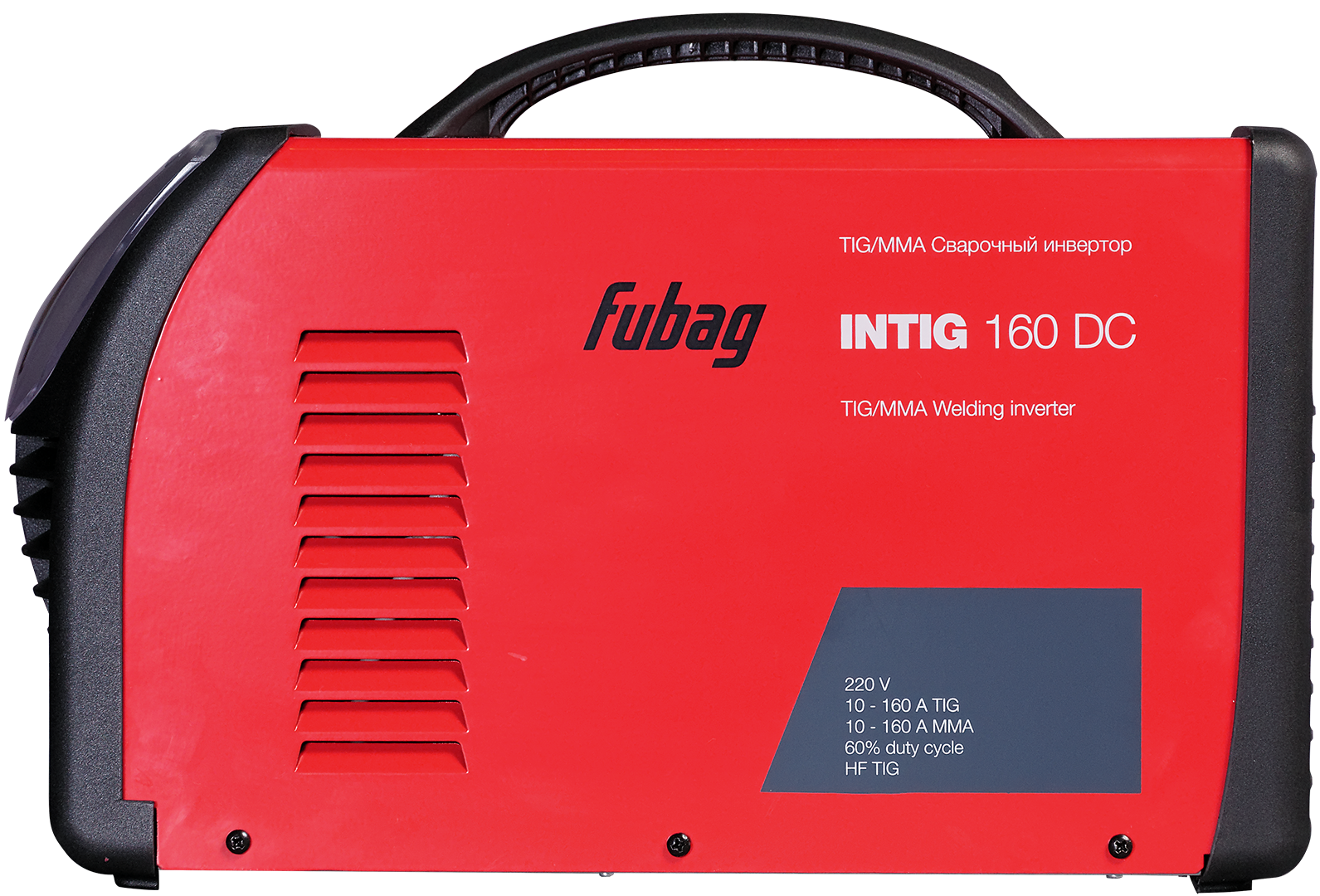 FUBAG Сварочный инверторный аргонодуговой аппарат INTIG 160 DC с горелкой FB TIG 17 5P 4m