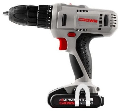 Аккумуляторная дрель-шуруповерт CROWN CT21056L BMC