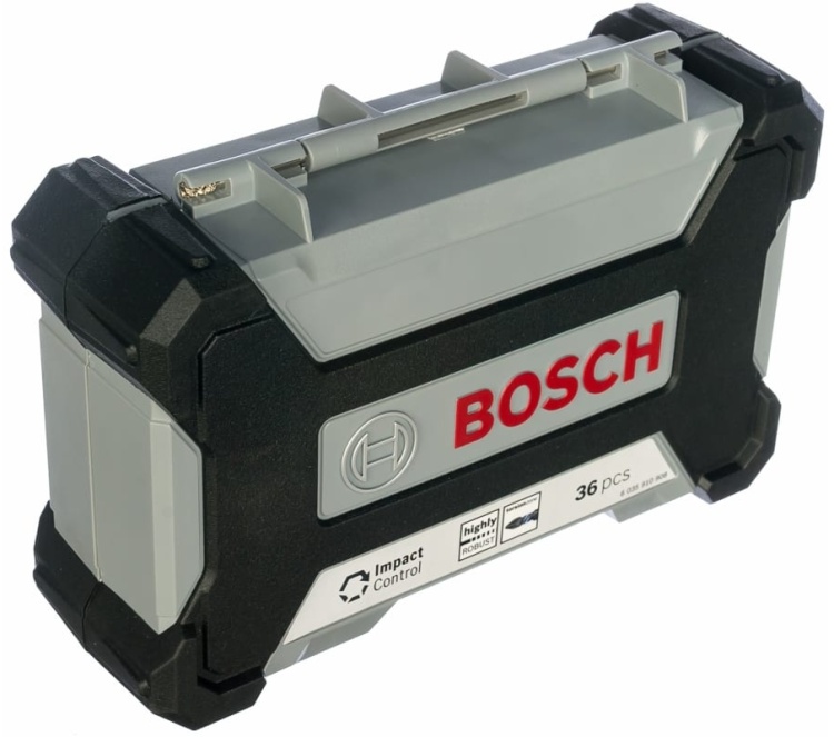 Кейс BOSCH ,биты,держатели и торц.ключи L-36шт