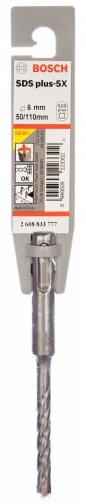 СВЕРЛО SDS plus-5X 6х50х110