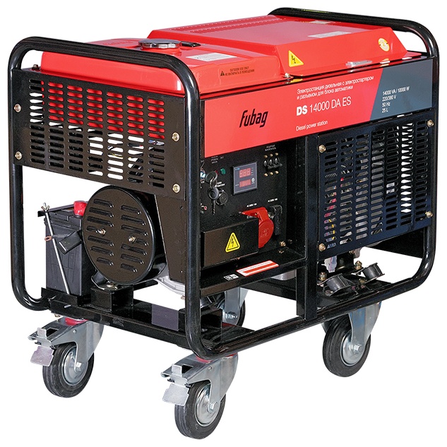 FUBAG Электростанция дизельная с электростартером и коннектором автоматики DS 14000 DA ES