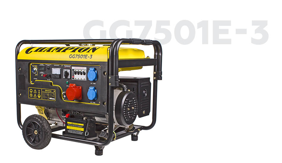 Генератор CHAMPION GG7501E-3