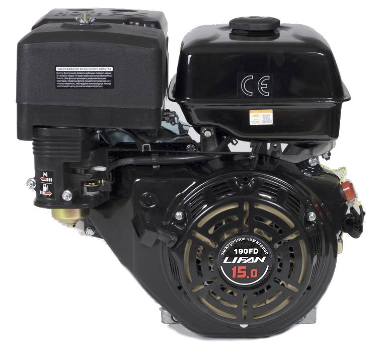 Двигатель LIFAN 190FD (15 л.с)