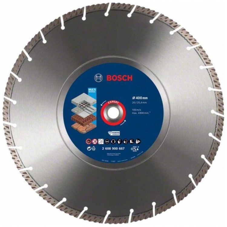 Диск алмазный Multi Material 400-20/25,4 Expert BOSCH