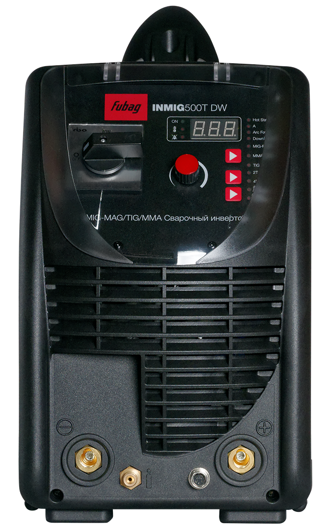FUBAG Сварочный полуавтомат INMIG 500T DW SYN + DRIVE INMIG DW + Шланг пакет 5м + горелка FB 500 3m + блок жидкостного охлаждения Cool 70 + тележка