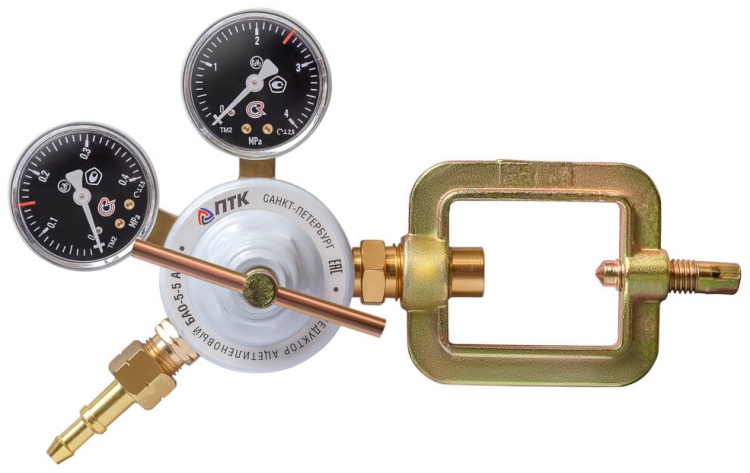 Редуктор ацетиленовый БАО-5-5 АЛ