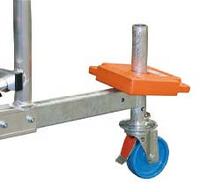 Комплект роликов 125 мм (4 шт) для вышек CLIMTEC KRAUSE (Германия)