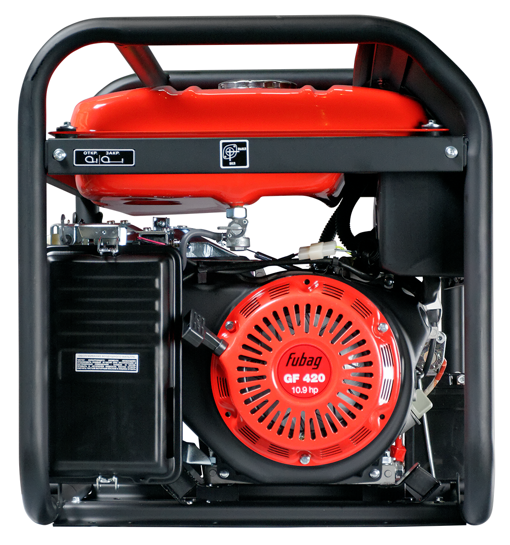 FUBAG Бензиновый генератор с электростартером и коннектором автоматики BS 6600 A ES