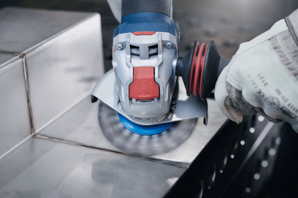 X-LOCK Кольцевая щетка пучки 115мм СТАЛЬ 0.5мм