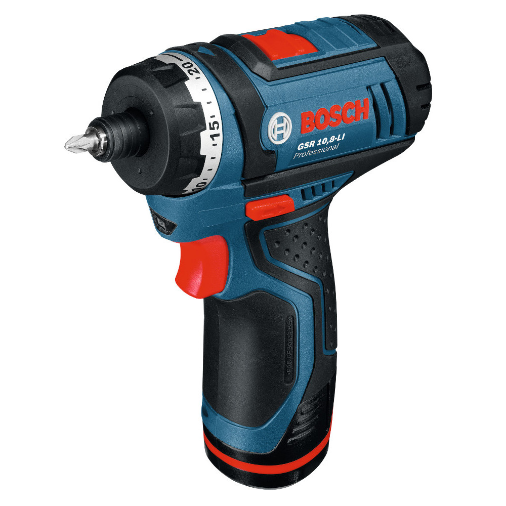 Шуруповерт BOSCH GSR 10,8-2- LI 2X 1,5 А·ч Professional