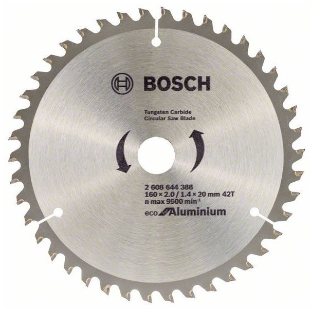 Диск пильный ECO ALU/MULTI 160X20/16-42T BOSCH