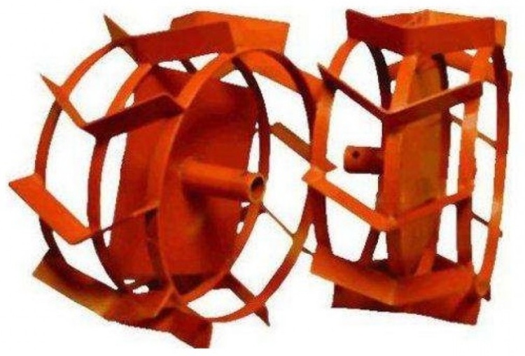 Грунтозацепы (пара) к мотоблоку CARVER 340⌀ мм