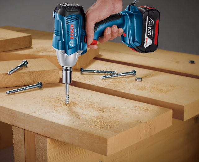 Гайковерт BOSCH GDS 250-LI (2х3,0 Ah,C)+ BOSCH Toolbox PRO