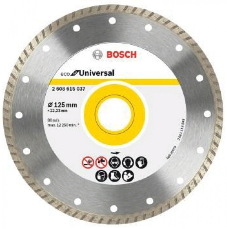 Алмазный отрезной круг ECO for Universal 180x22.23x2.6x7