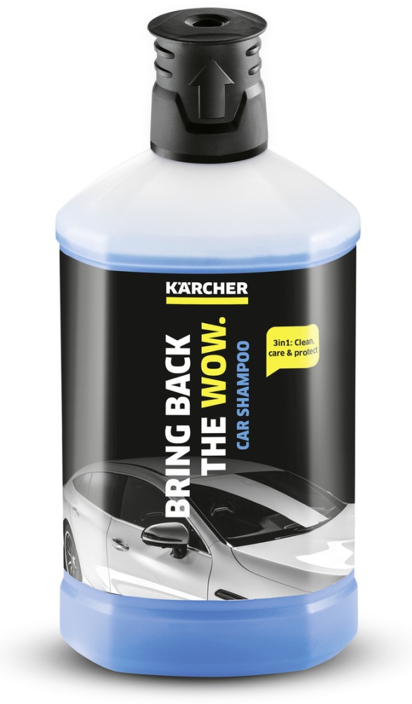 Автошампунь 3в1 1л KARCHER