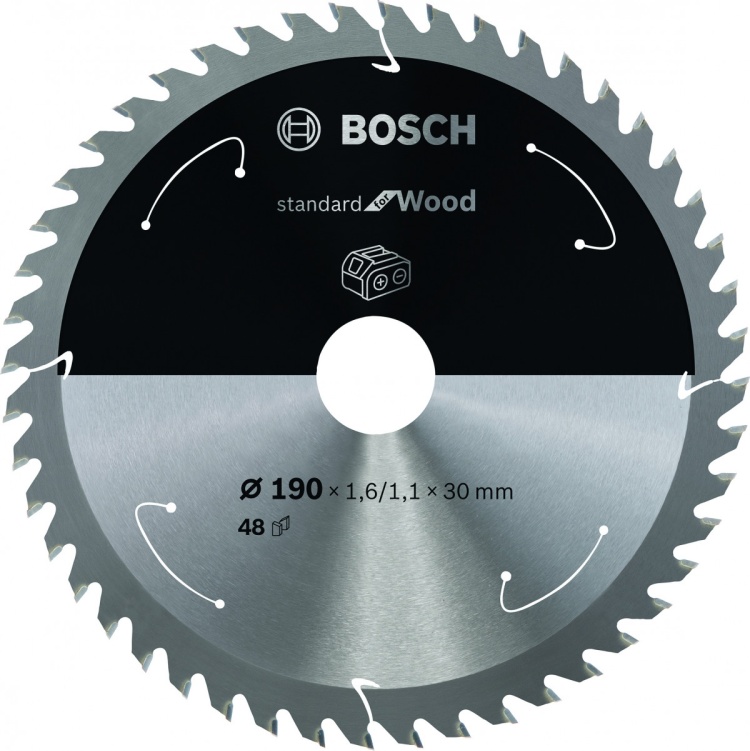 Диск пильный ST WO H 190x30 T48 BOSCH