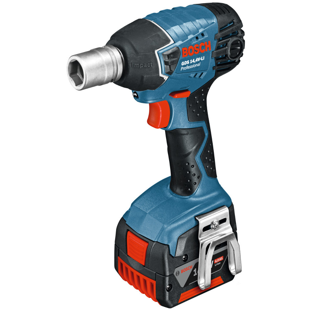 Аккумуляторный ударный гайковёрт GDS 14,4 V-LI (4.0Ah x2 L-BOXX) Professional 