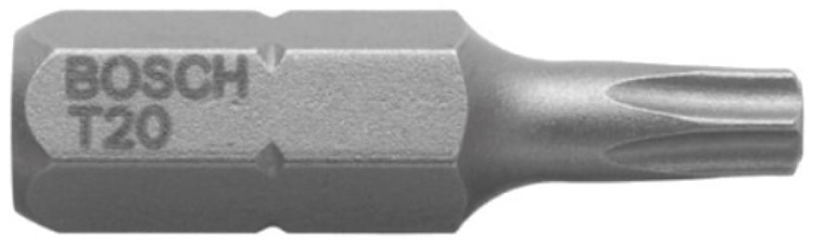 Биты BOSCH T20 25мм ECO (100)