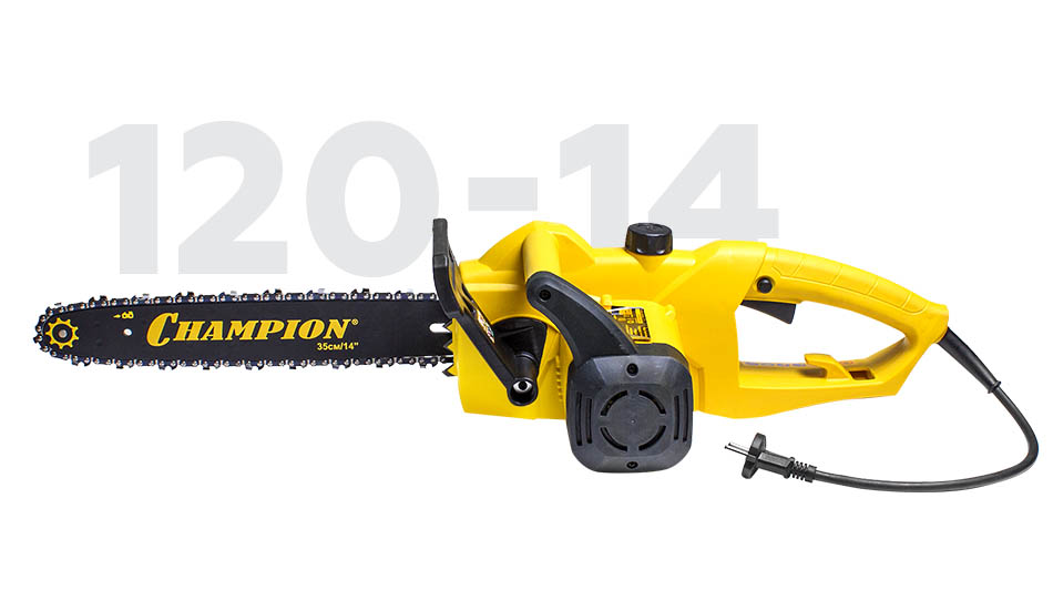 Электропила CHAMPION 120-14" 3/8-1,3-52 (2кВт 3,78кг)