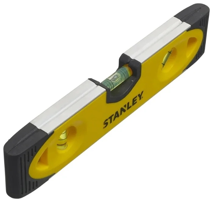 0-43-511 STANLEY  УРОВЕНЬ "TORPEDO" С ПЛАСТМАССОВЫМ КОРПУСОМ МАГНИТНЫЙ 250ММ Х 3 КАПСУЛЫ