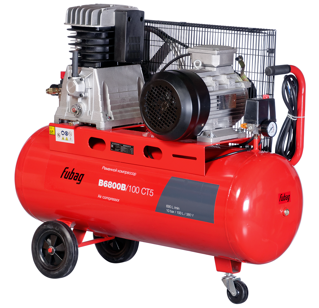 FUBAG Ременной одноступенчатый компрессор B6800B/100 CT5