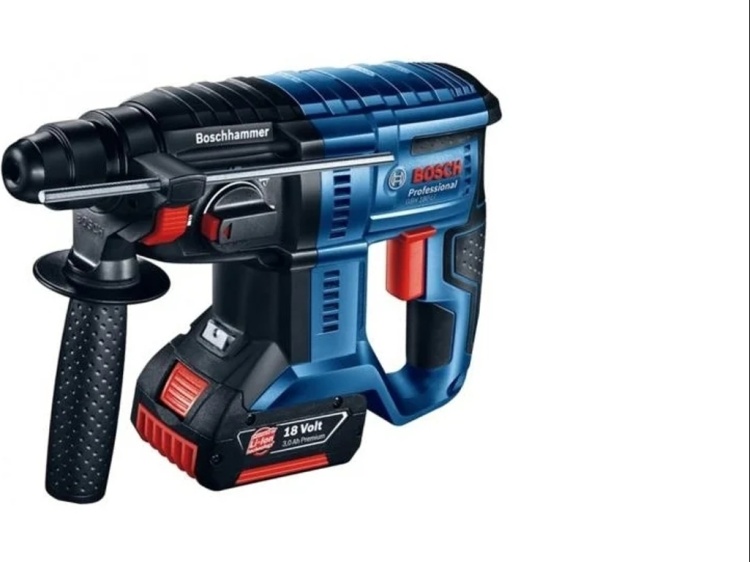 Перфоратор аккумуляторный GBH 180-LI 1 акк.4.0 А*ч,ЗУ BOSCH