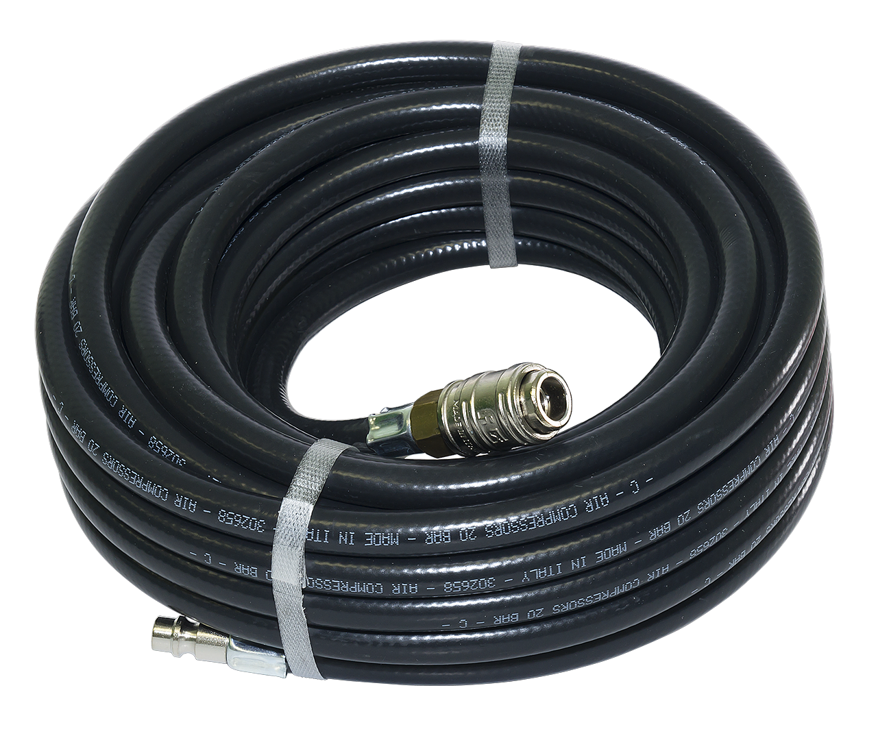 FUBAG Шланг с фитингами рапид, маслостойкая термопластичная резина, 20бар, 6x11мм, 5м