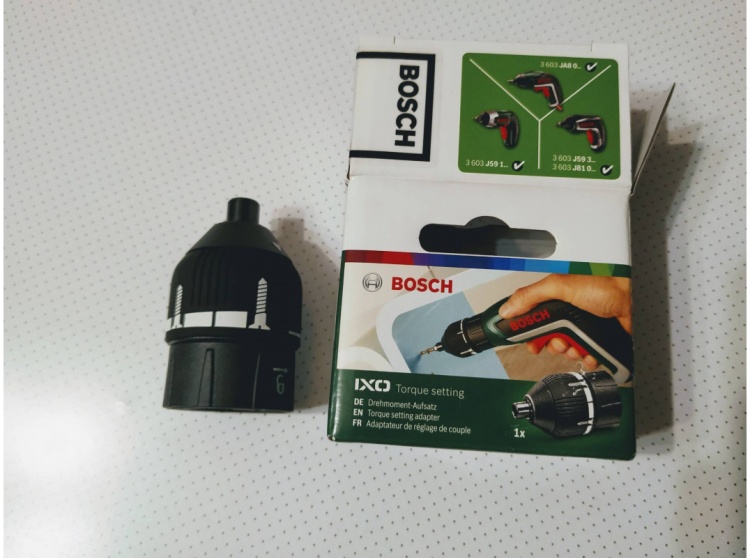 Bosch IXO Collection — динамометрическая насадка