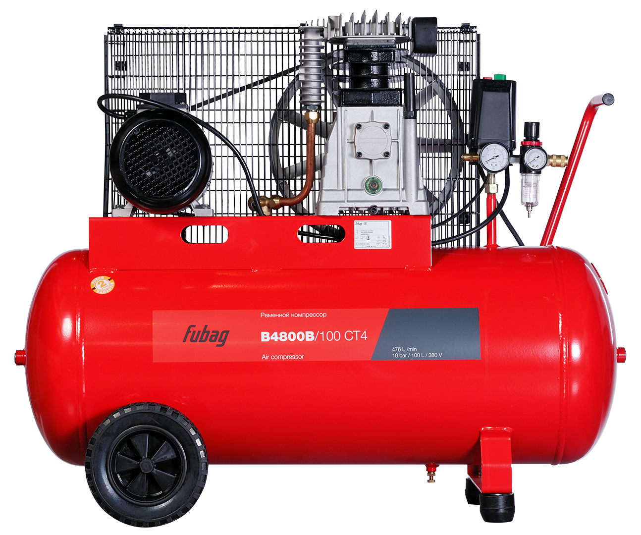 FUBAG Ременной одноступенчатый компрессор B4800B/100 CT4