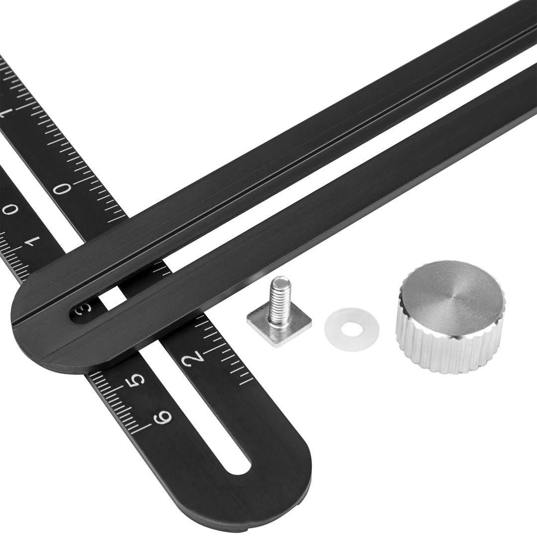 Шаблон-линейка BIHUI (Алюминий)