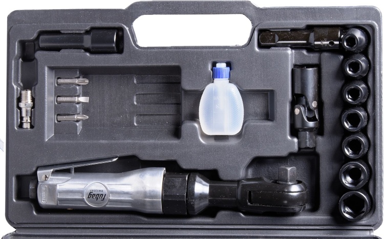 FUBAG Пневмогайковерт угловой RW61 + набор кейс