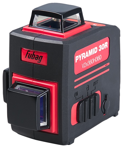 FUBAG Лазерный 3D уровень Pyramid 30R V2х360H360