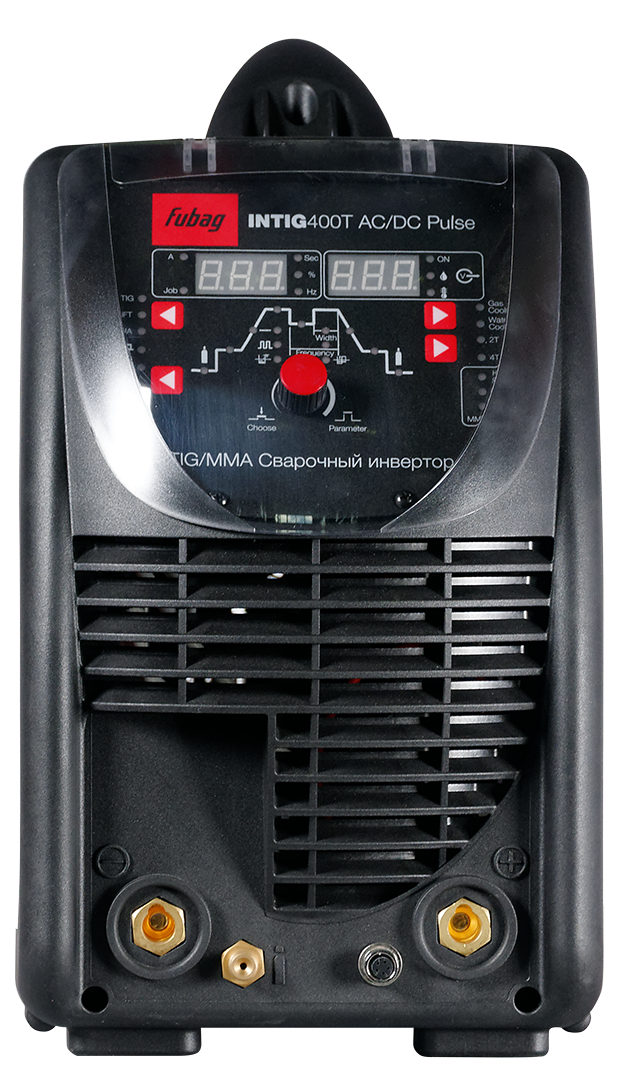 FUBAG Сварочный инверторный аргонодуговой аппарат INTIG 400 T AC/DC PULSE c горелкой FB TIG 26 5P 4m (38459)
