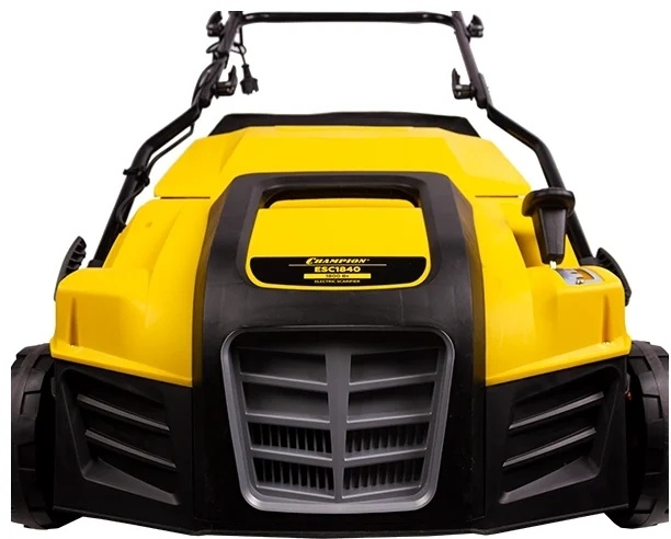 Скарификатор электрический CHAMPION ESC1840 (1,8 кВт, 400 мм, 55л, 12 кг, 2в1)