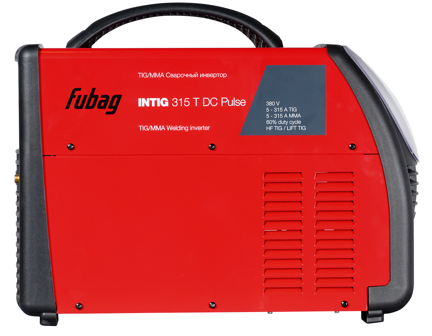 FUBAG Сварочный инверторный аргонодуговой аппарат INTIG 315 T DC PULSE с горелкой FB TIG 26 5P 4m