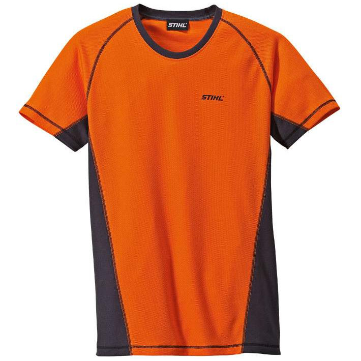 Футболка LOGGER, оранжевая, размер S 