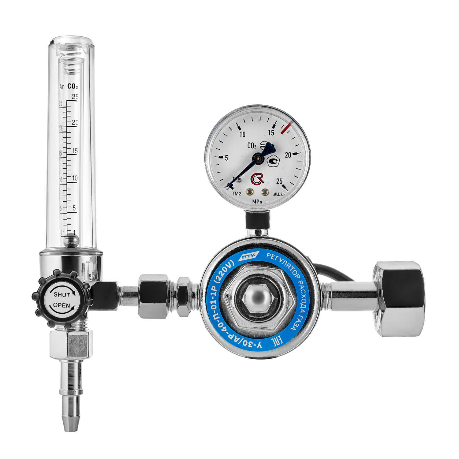 Регулятор расхода газа У-30/АР-40-П-01-1Р (220V)