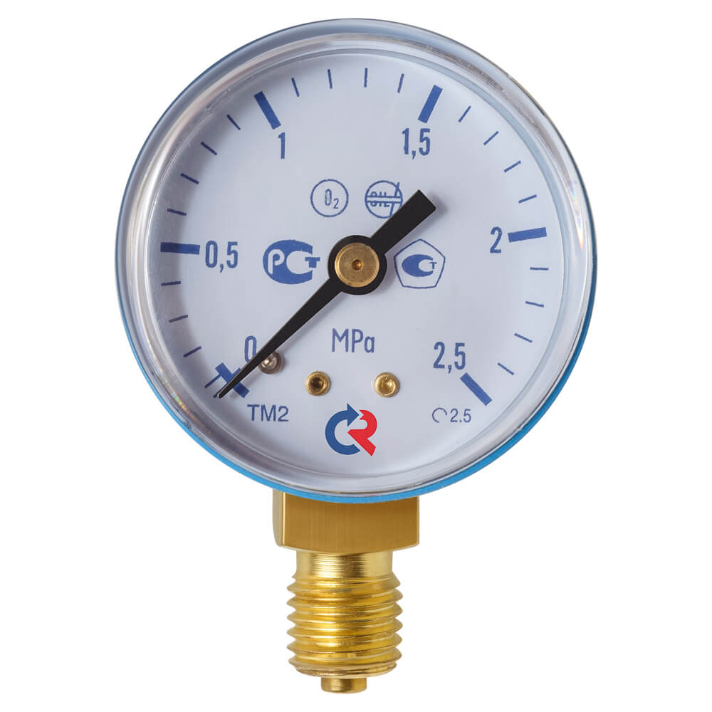 Манометр 2,5 МПа, кислород