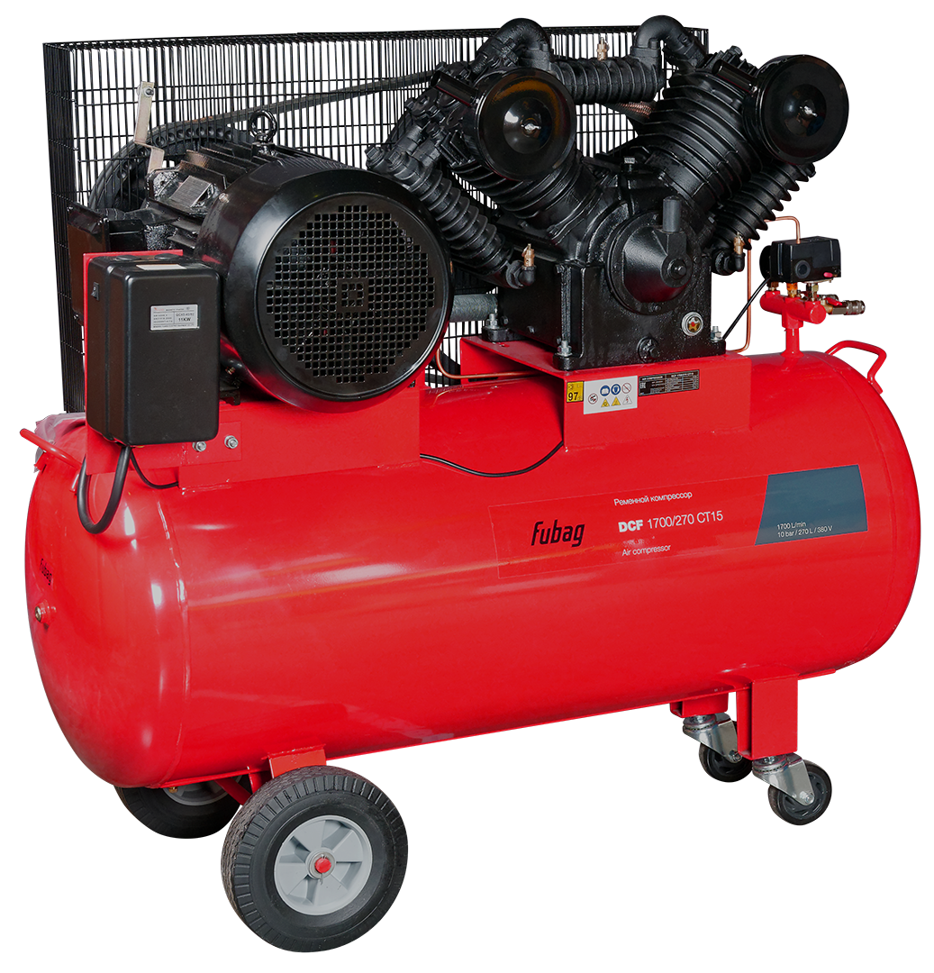 FUBAG Ременной двухступенчатый компрессор FUBAG DCF-1700/270 CT15