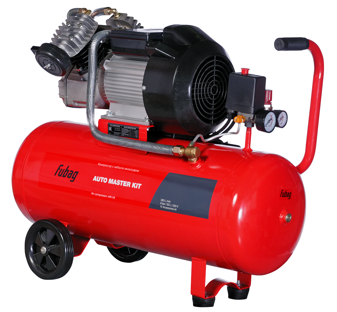 FUBAG Компрессор AUTO MASTER KIT + 10 предметов