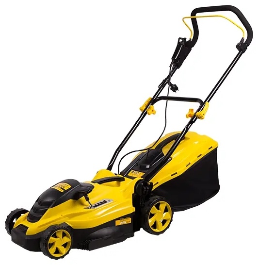 Газонокосилка эл. CHAMPION EM3616 (1,6 кВт пласт.+ткань травосб. 45л ширина 360мм 20-70мм, 11,5кг)