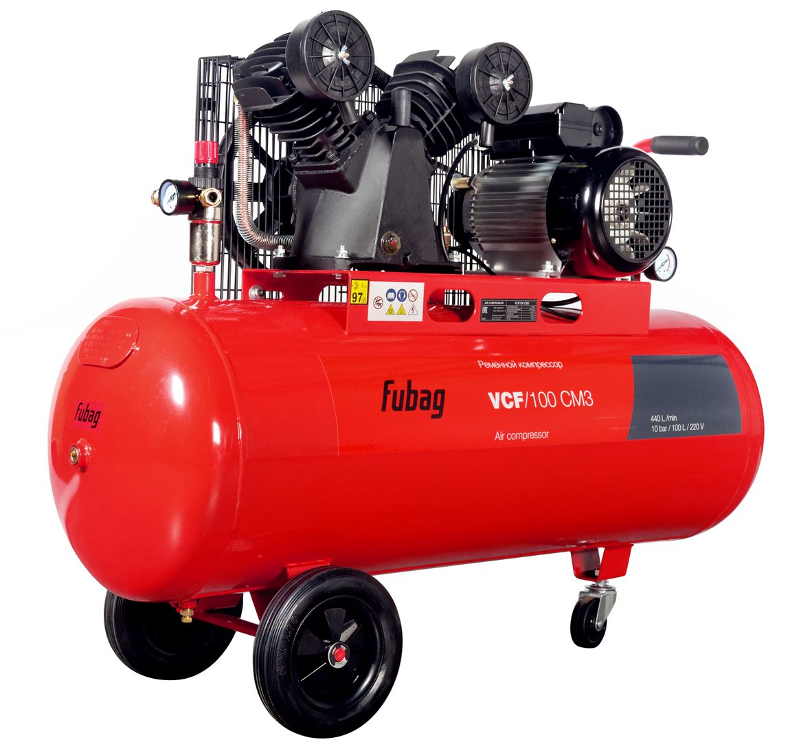 FUBAG Ременной одноступенчатый компрессор VCF/100 CM3