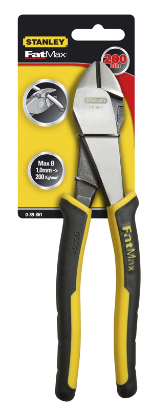 0-89-861 STANLEY КУСАЧКИ ДИАГОНАЛЬНЫЕ FATMAX ПОВЫШЕННОЙ ПРОЧНОСТИ 180ММ