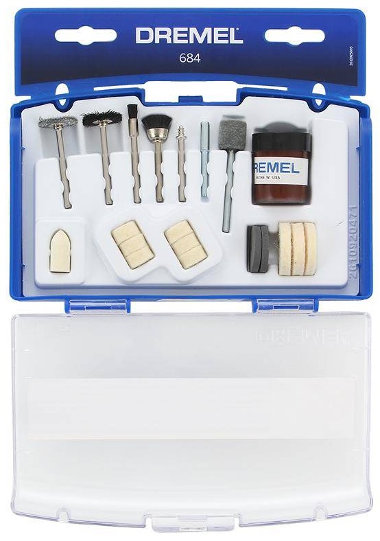 Набор насадок  для чистки, полировки DREMEL (20 шт.)