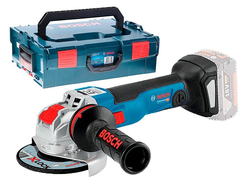 Угловая шлифмашина аккумуляторная GWX 18V-10 C Professional BOSCH