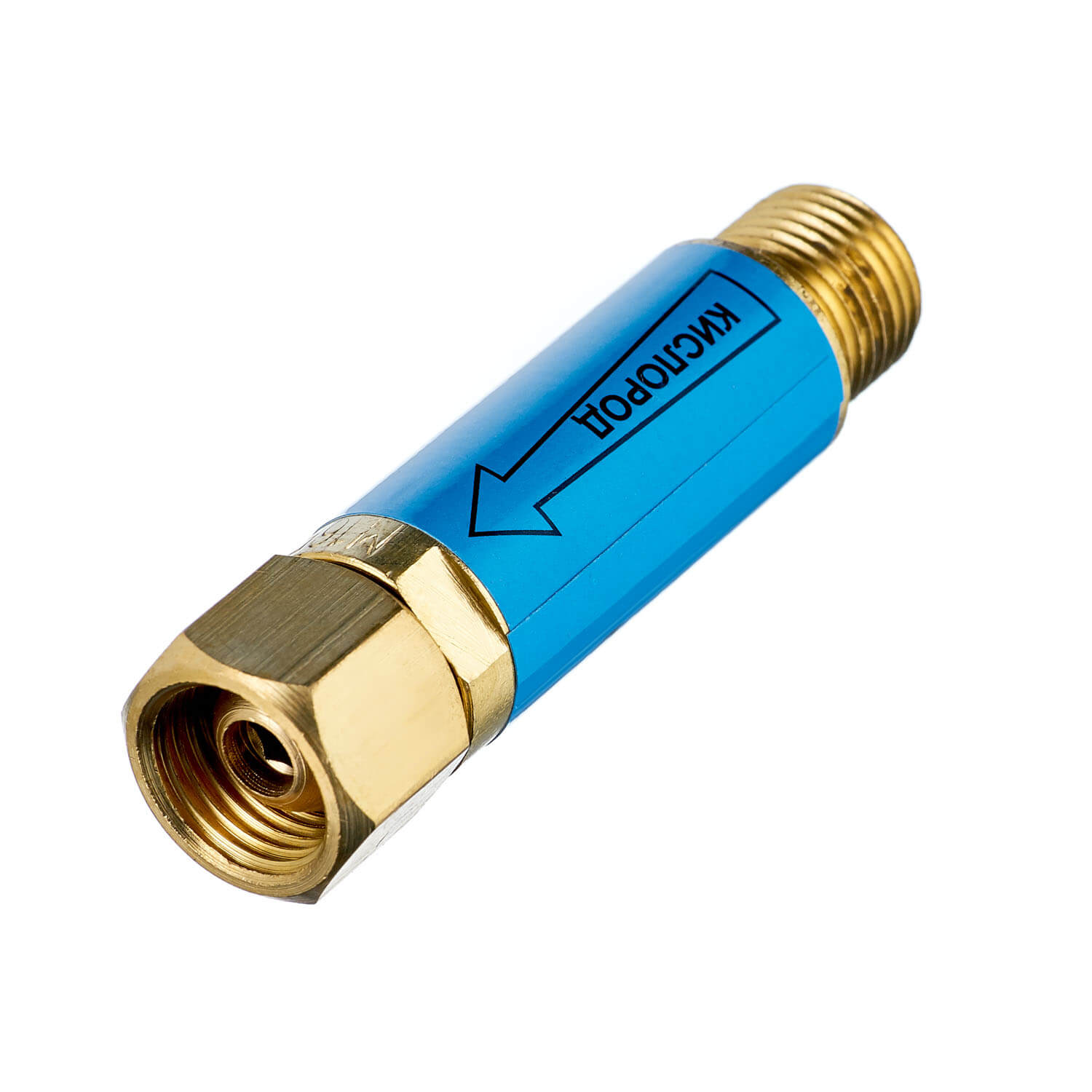 Клапан огнепреградительный кислородный КОК (на резак или горелку)