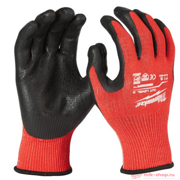 Перчатки с уровнем сопротивления порезам 3 Milwaukee XL/10 (Многоштучная упаковка, 12 пар)