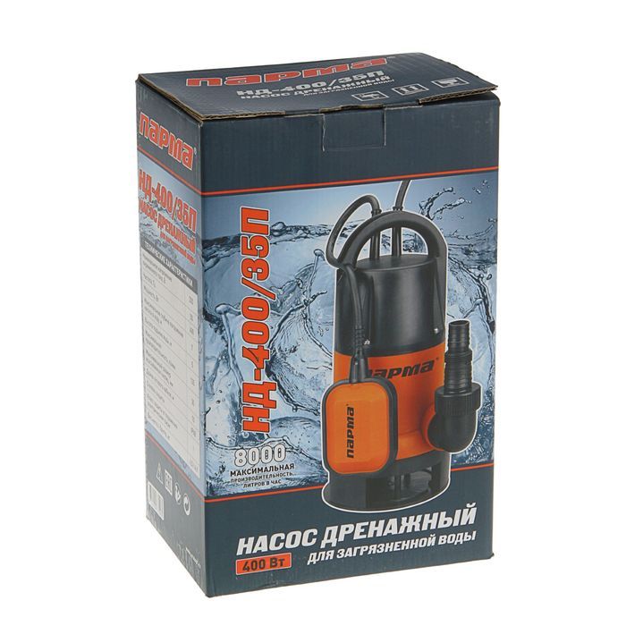 Погружной дренажный насос НД-400/35П