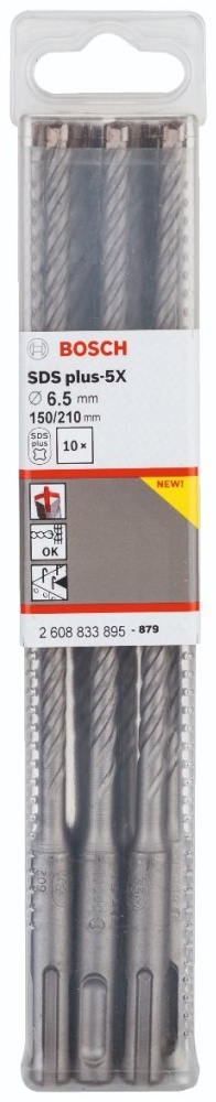 10 Сверло SDS plus-5X  6.5x150x210