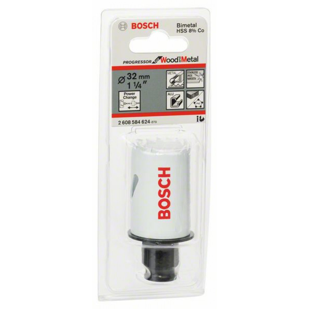 Коронка BOSCH PROGRESSOR 32 мм 